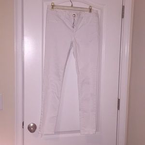 American Eagle Super Super Stretch White Jeans